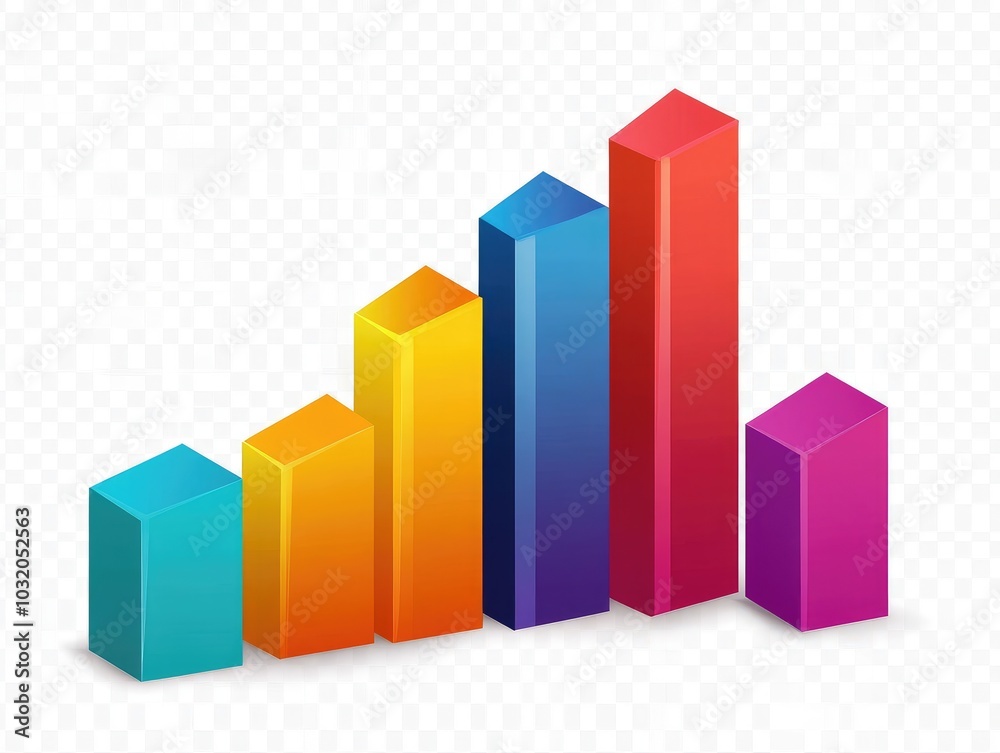 business graph with arrow business graph with arrow