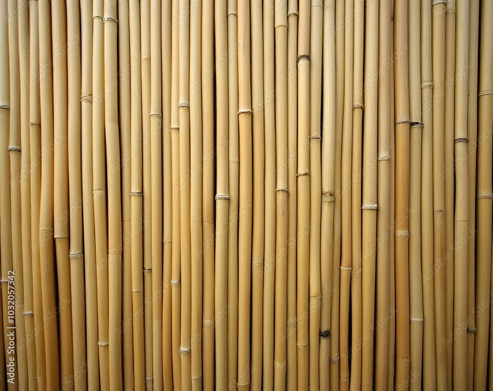 Bamboo creates a natural and textured background for various designs and projects. Bamboo creates a natural and textured background for various designs and projects.