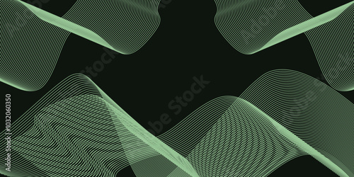 Abstract background with wavy lines.