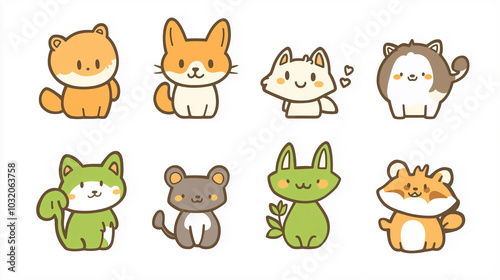 動物達のイラスト集