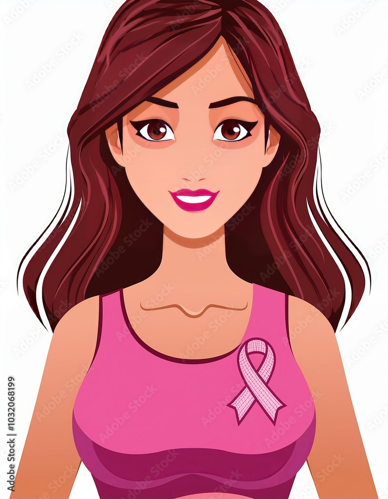 Breast cancer awareness background 3d. Breast cancer awareness background 3d.