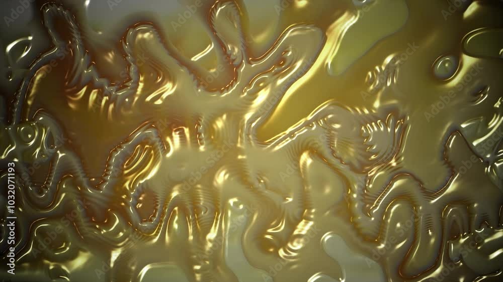 Abstract gold liquid gradient background. Abstract gold liquid gradient background.