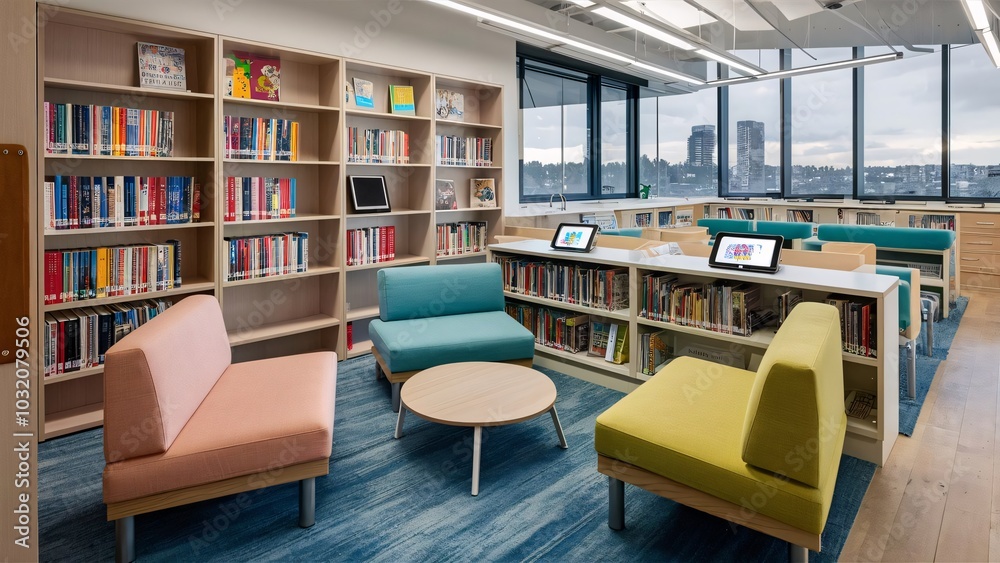 Modern School Classroom Modern School Classroom
