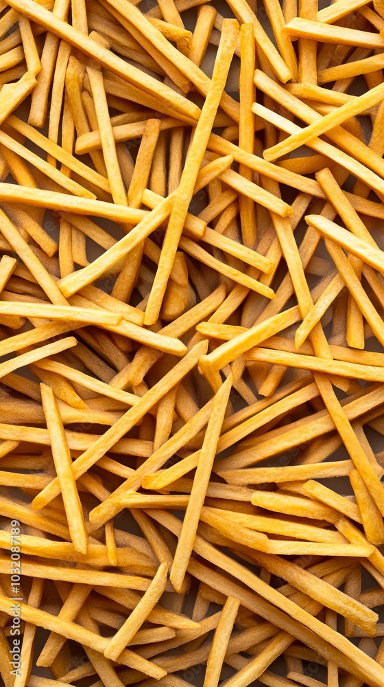 A pile of french fries sitting on top of a table
