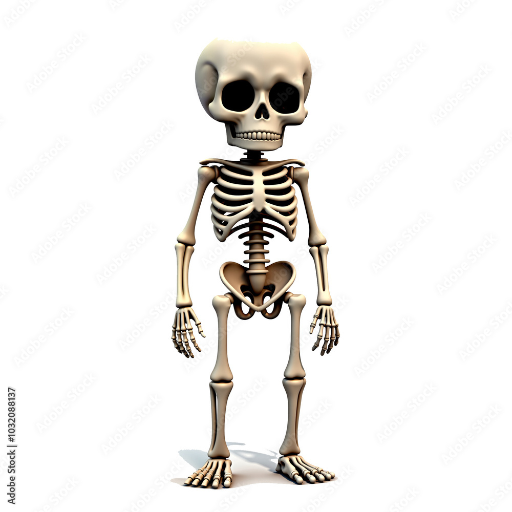 skeleton. cute halloween characters isolated PNG with no background in cartoon style skeleton. cute halloween characters isolated PNG with no background in cartoon style