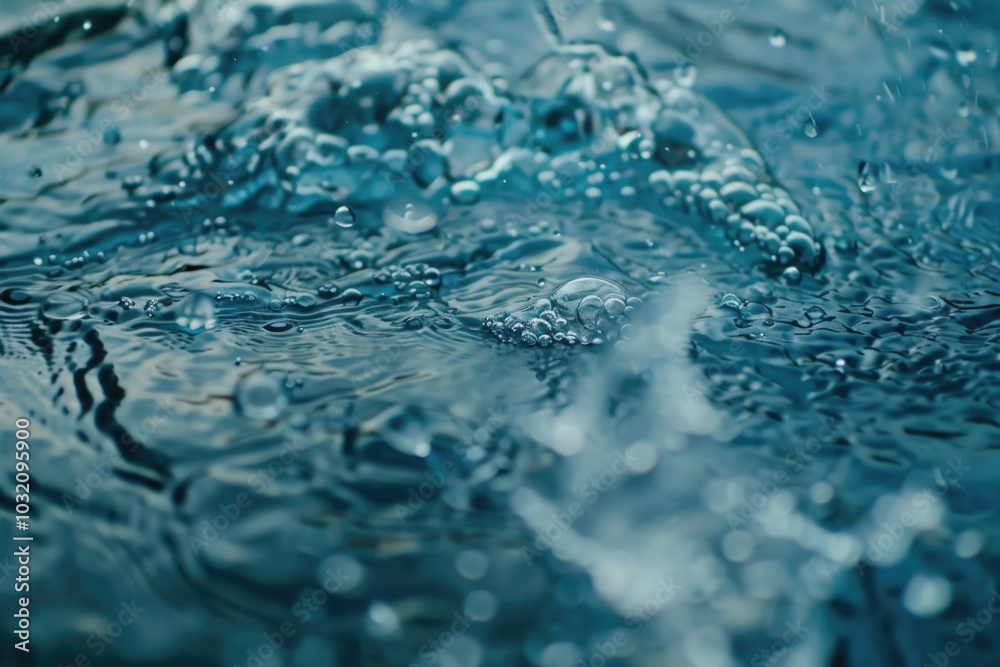 A close-up view of a wave in the water A close-up view of a wave in the water