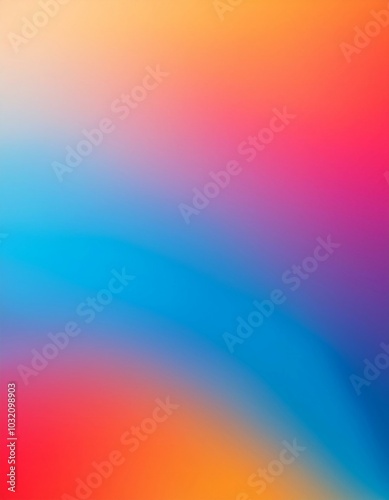 Blurred color gradient Multiple color grainy gradient background 