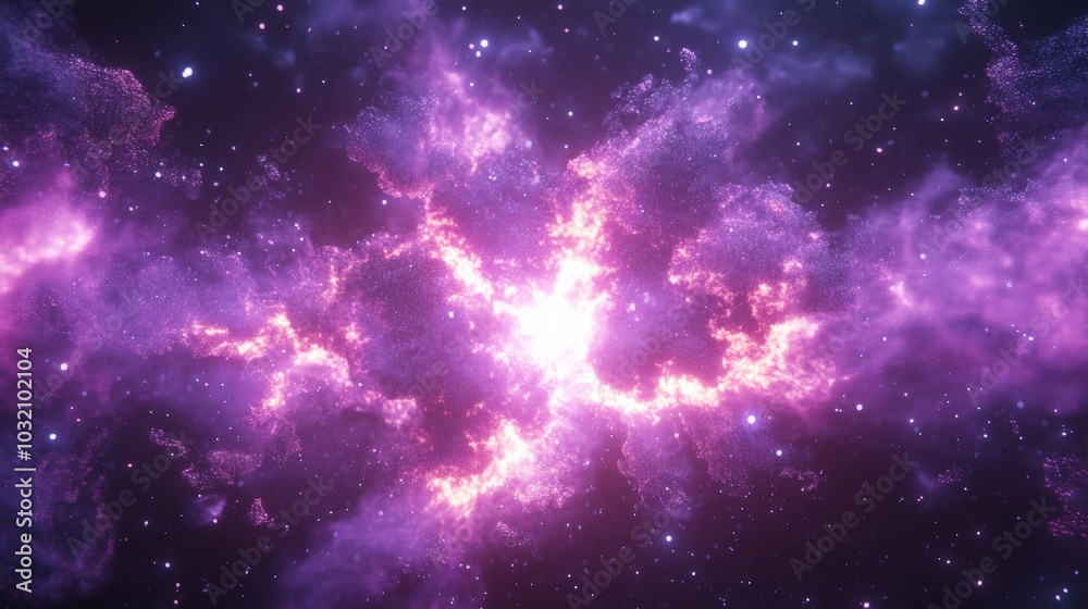 Cosmic Nebula: Vibrant Celestial Explosion of Light and Energy Cosmic Nebula: Vibrant Celestial Explosion of Light and Energy