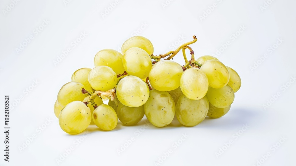 Glorious Japanese Grapes: A Bountiful Display of Shine-Muscat Varieties on a Pure White Canvas Glorious Japanese Grapes: A Bountiful Display of Shine-Muscat Varieties on a Pure White Canvas