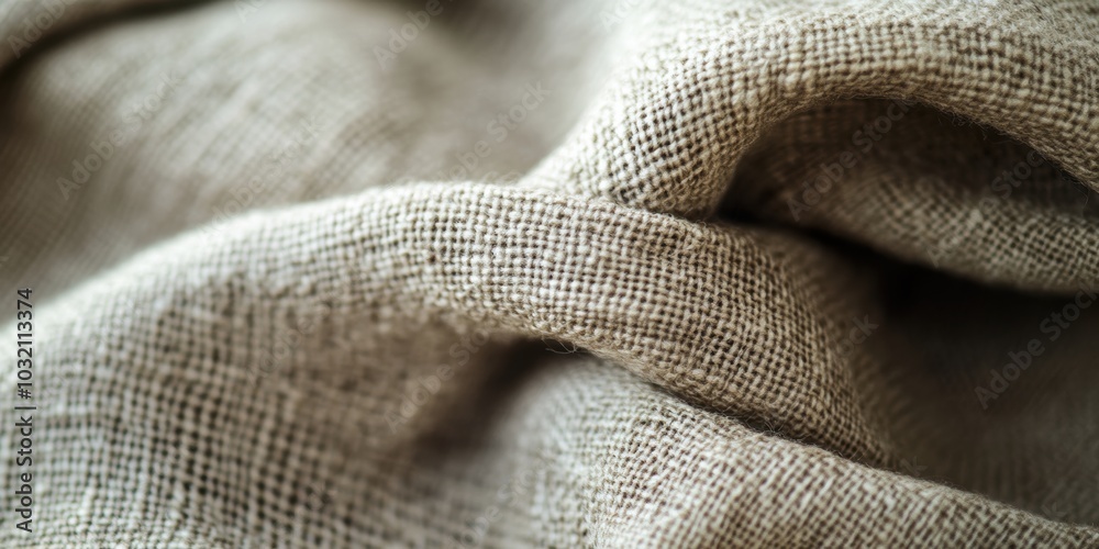 Closeup of brown woven fabric. Closeup of brown woven fabric.