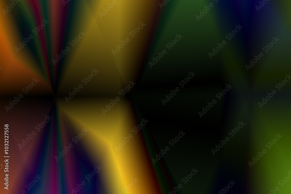 Obraz premium A captivating image where various media images are refracted through a kaleidoscope. psychedelic background. colorful Futuristic Background