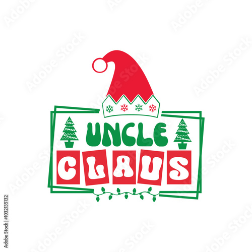 Uncle claus Svg Design