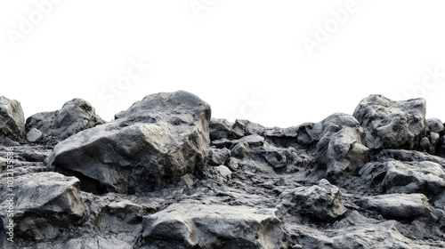 Desolate Volcanic Terrain with Hardened Lava Flows Perfect for sci-fi environment design