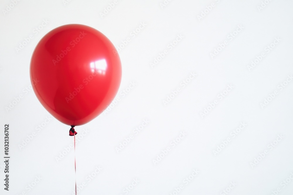 A person grasping a vibrant red balloon high above their head, conveying joy and freedom A person grasping a vibrant red balloon high above their head, conveying joy and freedom