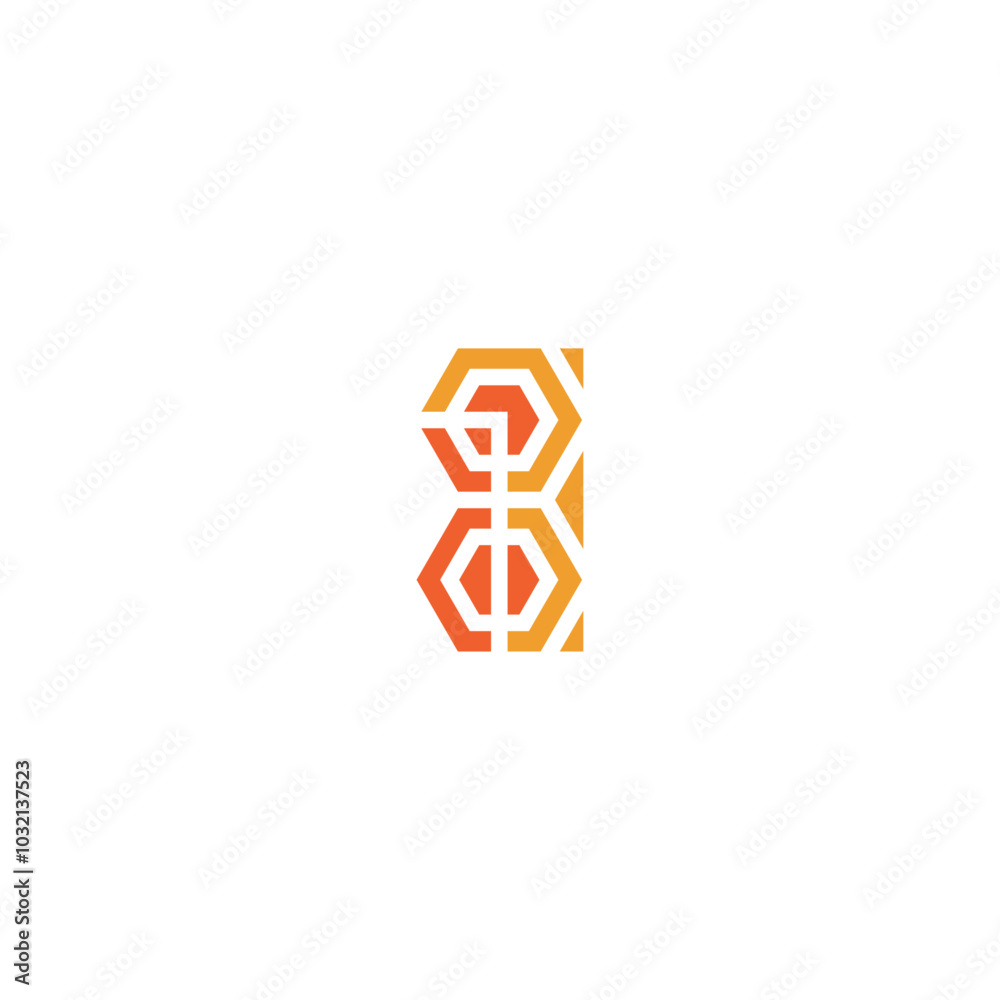 81 geometric numbers abstract logo design. 81 geometric numbers abstract logo design.