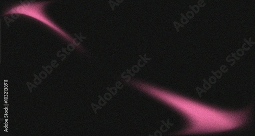 Pink on  black dark blue grainy gradient background, noise texture abstract header poster large banner design, copy space