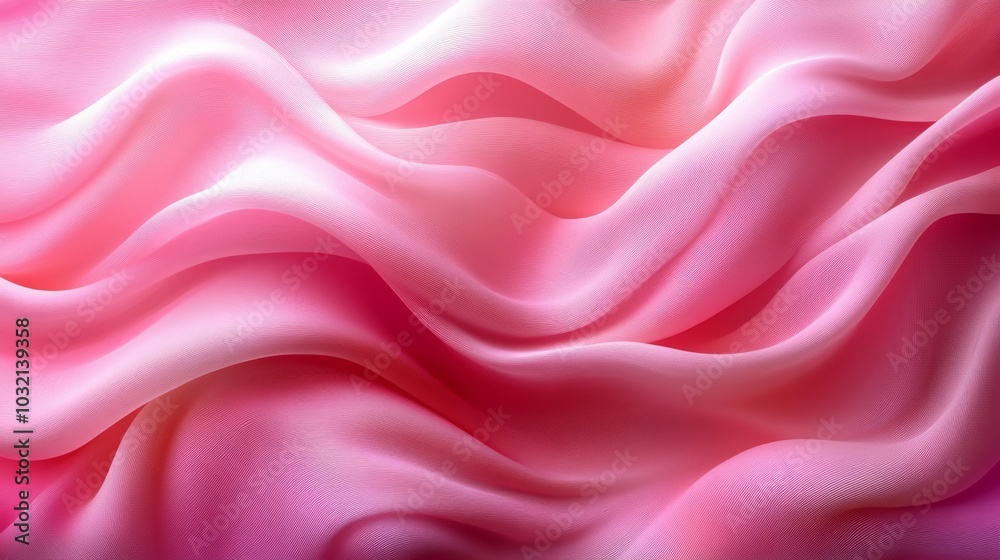 Luxurious pink silk fabric with delicate patterns and soft feel, perfect for weddings and fashion shoots. Light and shadows create a glamorous backdrop Luxurious pink silk fabric with delicate patterns and soft feel, perfect for weddings and fashion shoots. Light and shadows create a glamorous backdrop