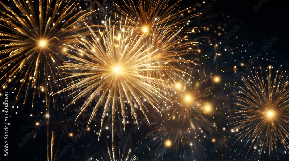 Fototapeta premium fireworks in the night sky