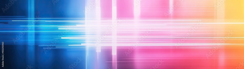 Vibrant Glitch Effect with Faded Color Spectrum Vibrant Glitch Effect with Faded Color Spectrum