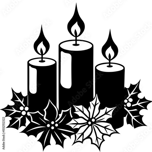 set of candles