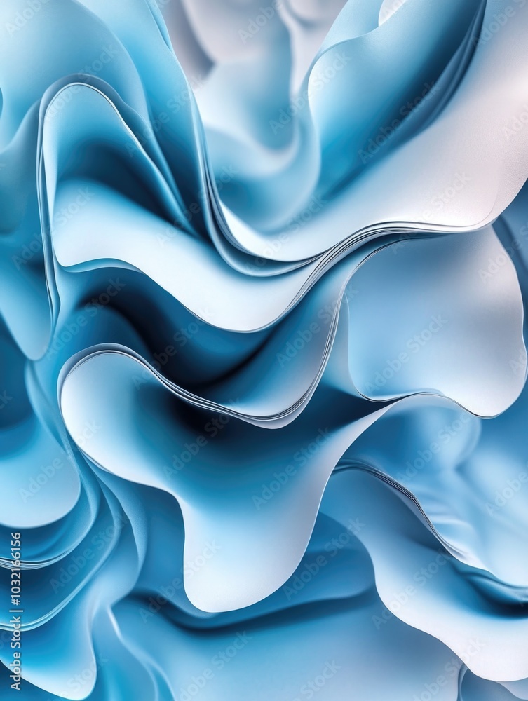 Vivid Blue Abstract Art Vivid Blue Abstract Art