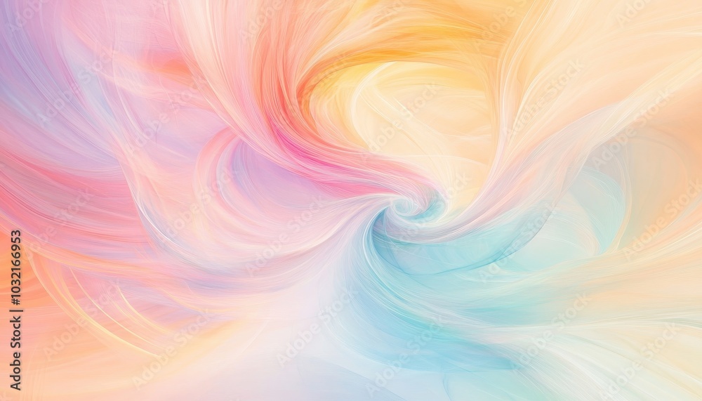 Abstract swirling pastel colors create a soft and inviting background wallpaper Abstract swirling pastel colors create a soft and inviting background wallpaper