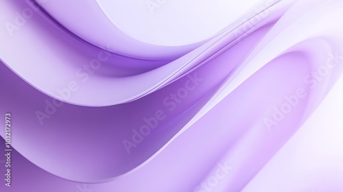 Abstract Purple Waves