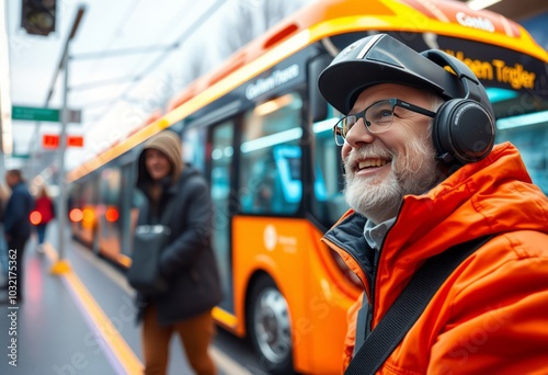 Future Transport Enthusiast Depicts the man a self proclaimed fu photo