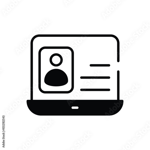 Customer Account vector icon