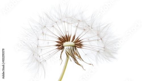 Dandelion Seed Head Close-up