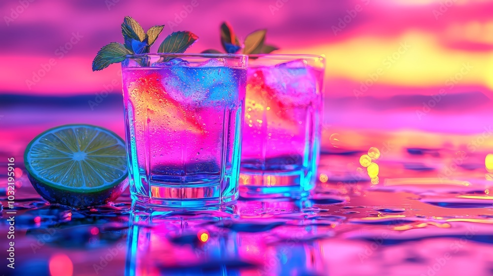 Refreshing summer mojito Refreshing summer mojito