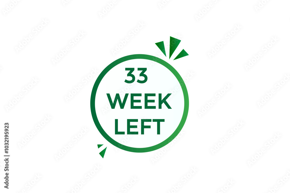 33 week left, icon, stile, timer, countdown, clock, time, background, template, 33 week left countdown, sticker, left banner, business, sale, label button
33 week left, icon, stile, timer, countdown, clock, time, background, template, 33 week left countdown, sticker, left banner, business, sale, label button