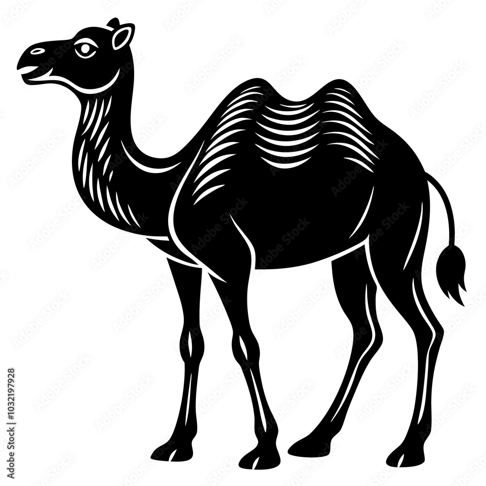 Fototapeta premium camel illustration