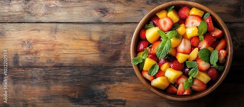 Mango and Strawberry Fruit Salad