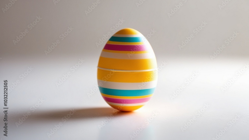Ester egg isolated on white background Ester egg isolated on white background