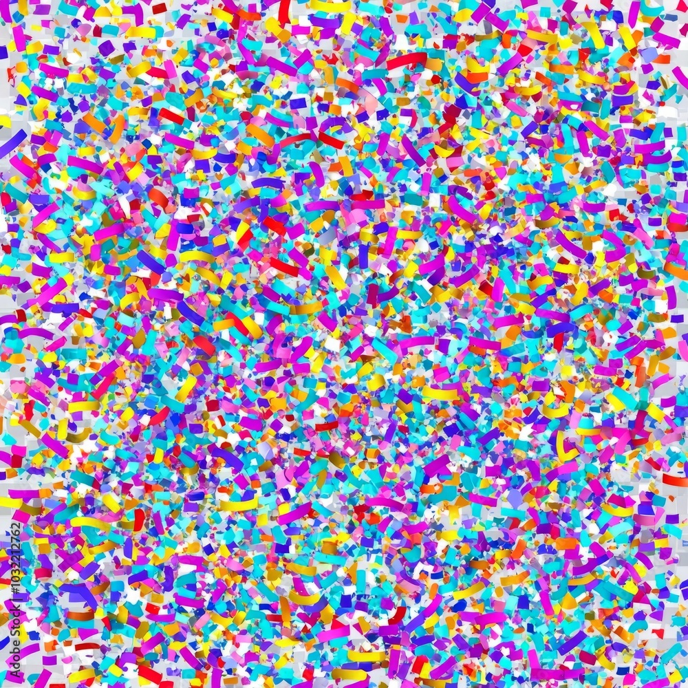 Colorful Tiny Confetti and Ribbons Scattered on a Transparent Background, Ideal for Festive Events and Parties, Adding a Celebratory Touch to Any Occasion. Colorful Tiny Confetti and Ribbons Scattered on a Transparent Background, Ideal for Festive Events and Parties, Adding a Celebratory Touch to Any Occasion.