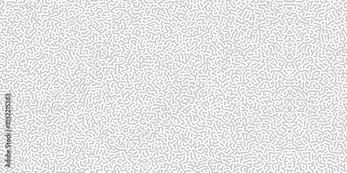 Diffusion seamless patterns. Modern bio organic Turing design with abstract stipple. Organic background with rounded lines. Diffusion reaction seamless pattern.