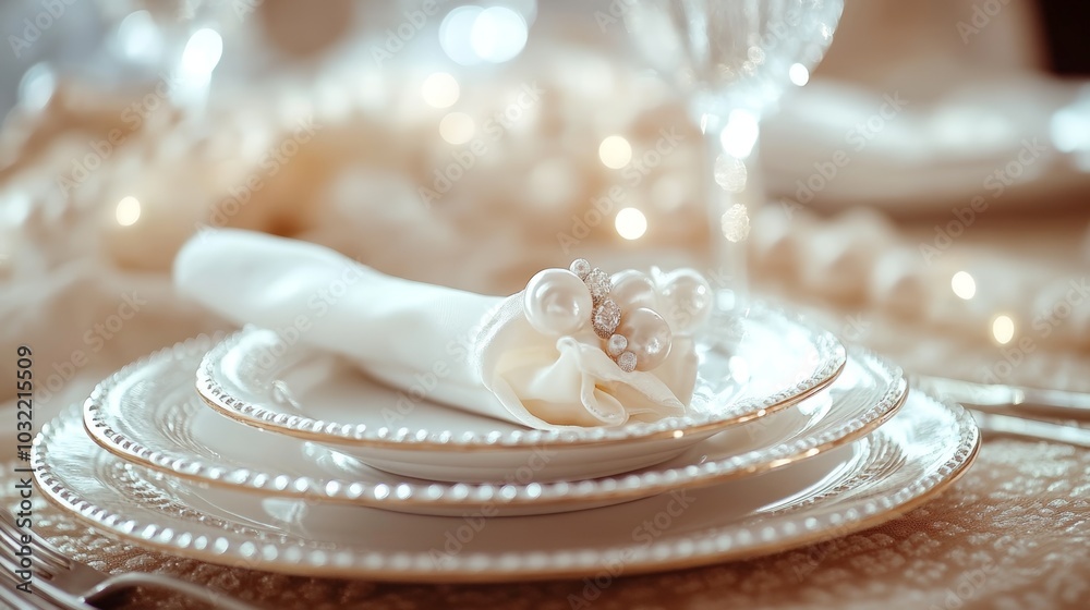 Elegant Table Setting.