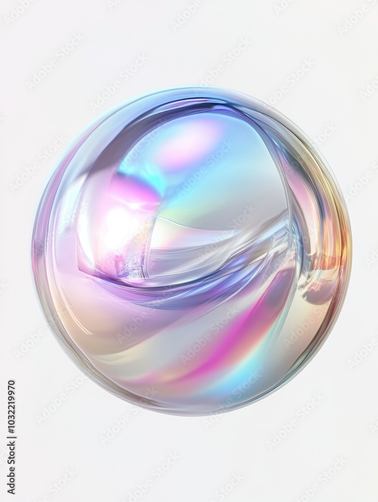 Iridescent Bubble of Light Iridescent Bubble of Light