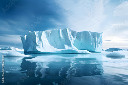 iceberg in polar regions