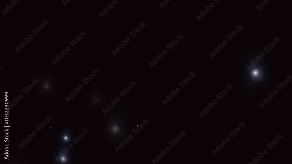 The lights are flashing on the black background. The lights are flashing on the black background.