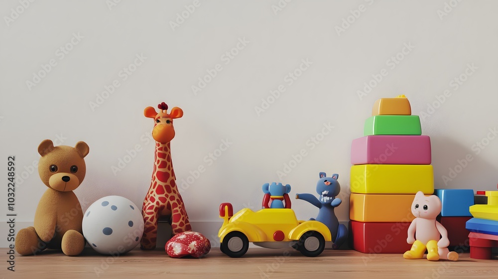 Various children's toys Various children's toys