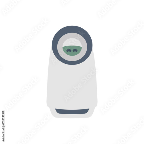 Air Purify Flat Icons, Vector illustration