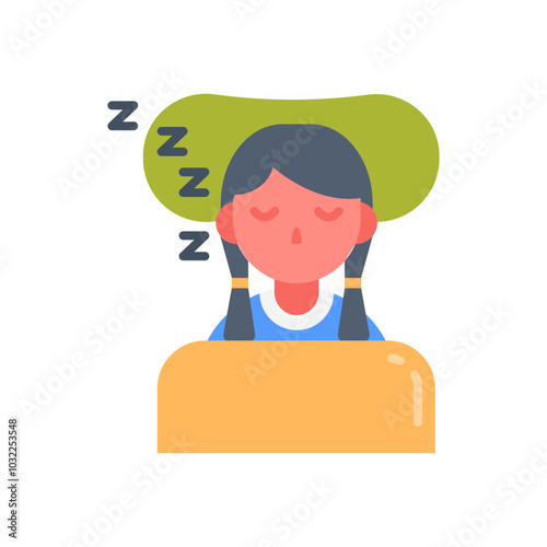Take Rest Flat Icons, Vector illustration