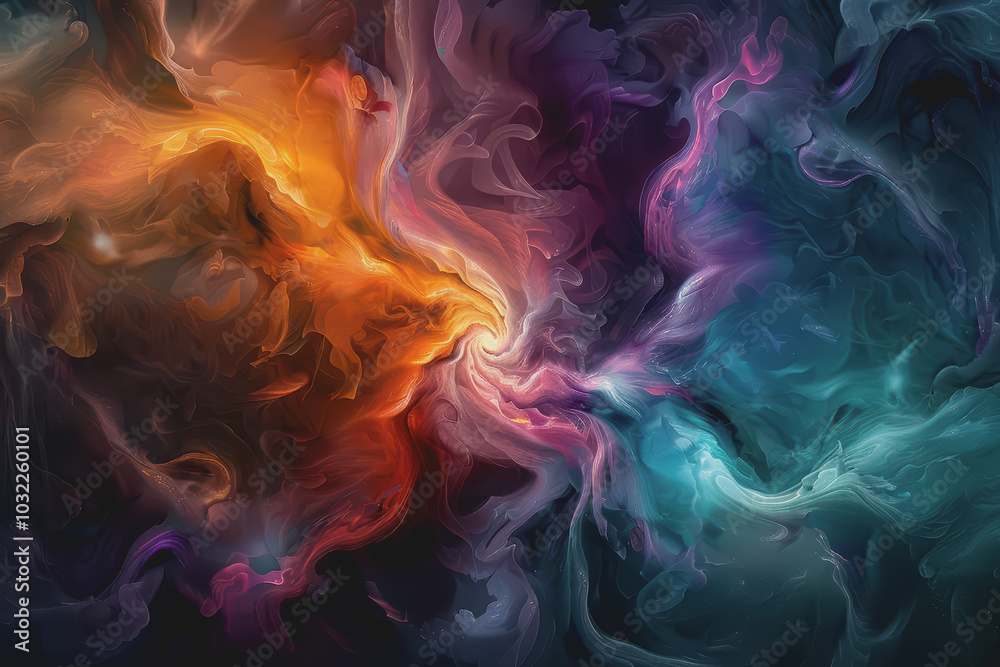 Fascinating color combinations Swirled together to create hypnotic, colorful abstract patterns. Fascinating color combinations Swirled together to create hypnotic, colorful abstract patterns.