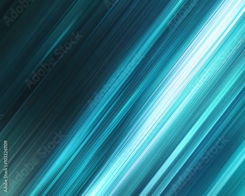 blue stripe digital illustration with blurred lines and bright glow, abstract background design for wallpaper or backdrop