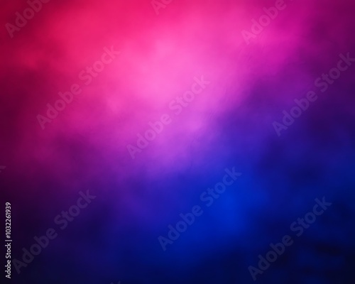 Abstract gradient blue and purple smoke pattern