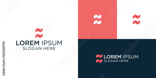 logo symbol n abstract