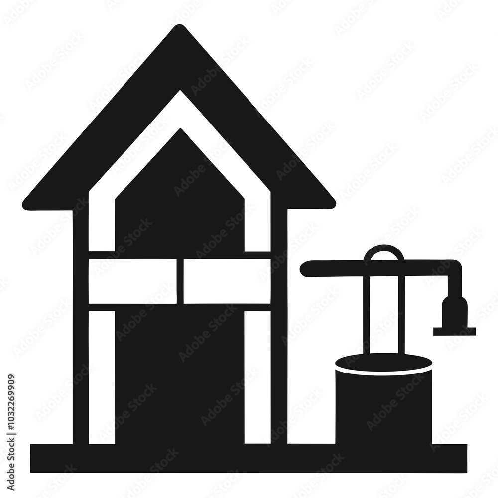 house icon isolated on white house icon isolated on white