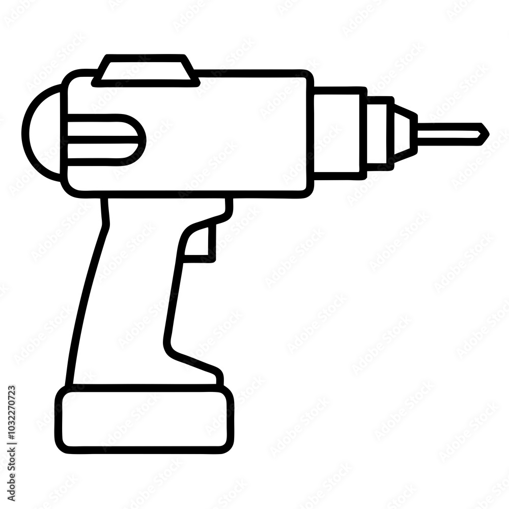 hand holding a drill hand holding a drill